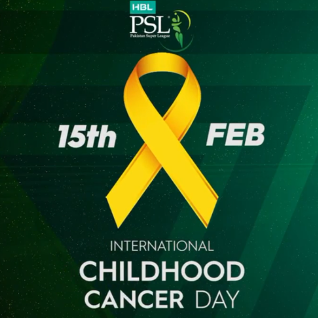 Karachi Kings v Islamabad United Match to Observe Childhood Cancer Awareness Day During PSL 8 on 16 Feb
