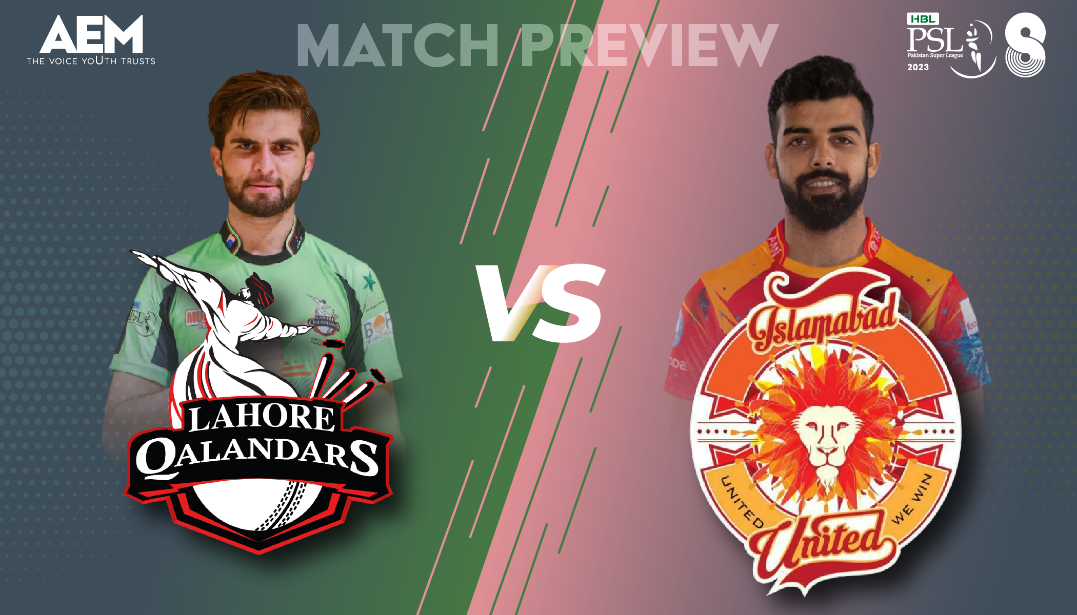 Match Preview of Lahore Qalandars VS Islamabad United