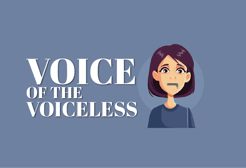 VOICE OF THE VOICELESS