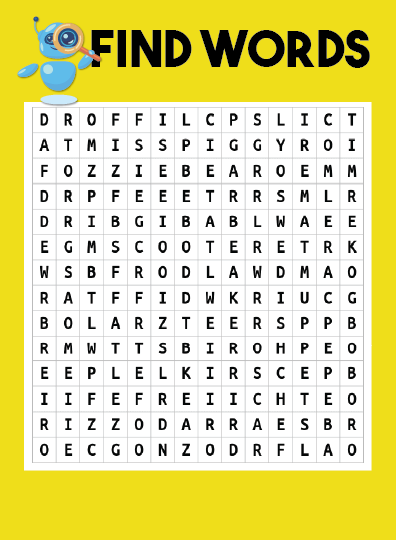 KIDS GAMES - PUZZLES - WORD SEARCH - Kids Section - AE Magazine - The ...