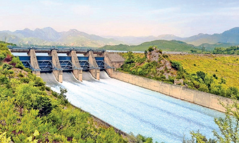 Khanpur Dam Spillways Are Opened