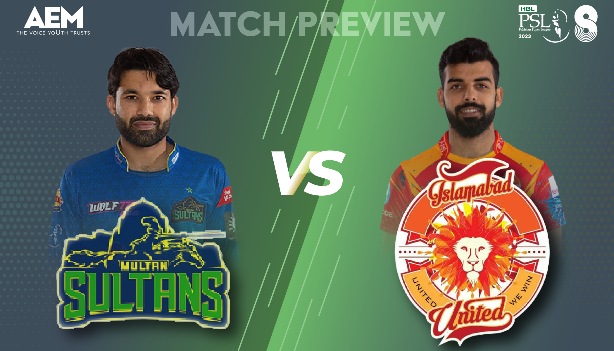 Match Preview of Multan Sultan VS Islamabad United