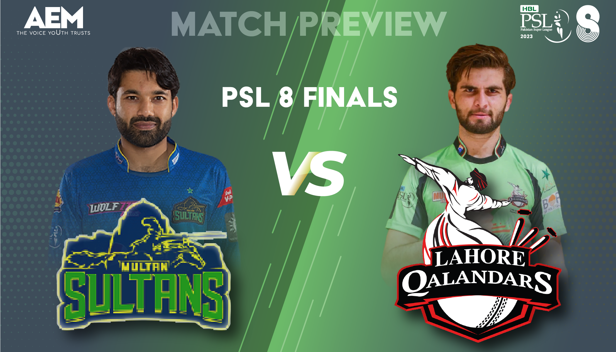Match preview of Multan Sultans and Lahore Qalandars